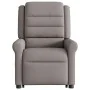 Sillón reclinable de masaje elevable tela gris taupé de , Sillones - Ref: Foro24-3303331, Precio: 310,84 €, Descuento: %