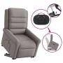 Sillón reclinable de masaje elevable tela gris taupé de , Sillones - Ref: Foro24-3303331, Precio: 310,84 €, Descuento: %
