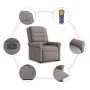Sillón reclinable de masaje elevable tela gris taupé de , Sillones - Ref: Foro24-3303331, Precio: 310,84 €, Descuento: %