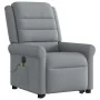Sillón de masaje eléctrico reclinable elevable tela gris claro de , Sillones - Ref: Foro24-3303344, Precio: 348,79 €, Descuen...