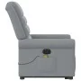 Sillón de masaje eléctrico reclinable elevable tela gris claro de , Sillones - Ref: Foro24-3303344, Precio: 348,79 €, Descuen...