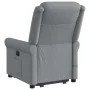 Sillón de masaje eléctrico reclinable elevable tela gris claro de , Sillones - Ref: Foro24-3303344, Precio: 348,79 €, Descuen...