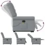 Sillón de masaje eléctrico reclinable elevable tela gris claro de , Sillones - Ref: Foro24-3303344, Precio: 348,79 €, Descuen...