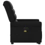 Sillón de masaje eléctrico reclinable elevable tela negro de , Sillones - Ref: Foro24-3303346, Precio: 350,57 €, Descuento: %