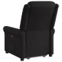 Sillón de masaje eléctrico reclinable elevable tela negro de , Sillones - Ref: Foro24-3303346, Precio: 350,57 €, Descuento: %