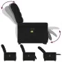 Sillón de masaje eléctrico reclinable elevable tela negro de , Sillones - Ref: Foro24-3303346, Precio: 350,57 €, Descuento: %