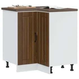 Mueble bajo esquinero de cocina Lucca marrón roble de , Armarios de cocina - Ref: Foro24-853754, Precio: 104,11 €, Descuento: %