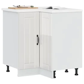 Mueble bajo esquina de cocina Lucca alto brillo blanco de , Armarios de cocina - Ref: Foro24-853749, Precio: 118,28 €, Descue...