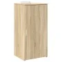 Armario de madera de ingeniería roble sonoma 50x45x103,5 cm de , Taquillas y armarios de almacenamiento - Ref: Foro24-859044,...