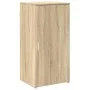 Armario de madera de ingeniería roble sonoma 50x45x103,5 cm de , Taquillas y armarios de almacenamiento - Ref: Foro24-859044,...