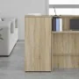 Armario de madera de ingeniería roble sonoma 50x45x103,5 cm de , Taquillas y armarios de almacenamiento - Ref: Foro24-859044,...