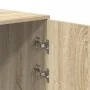 Armario de madera de ingeniería roble sonoma 50x45x103,5 cm de , Taquillas y armarios de almacenamiento - Ref: Foro24-859044,...