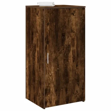 Armario de madera de ingeniería roble ahumado 50x45x103,5 cm de , Taquillas y armarios de almacenamiento - Ref: Foro24-859046...