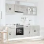 Mueble cocina Kalmar gris hormigón 8 pzas madera contrachapada de , Armarios de cocina - Ref: Foro24-3314825, Precio: 524,91 ...