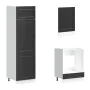 Mueble de cocina Kalmar negra 7 piezas madera contrachapada de , Armarios de cocina - Ref: Foro24-3314782, Precio: 622,34 €, ...