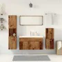 Juego de muebles de baño 5 piezas madera ingeniería envejecida de , Muebles de baño - Ref: Foro24-3328597, Precio: 352,06 €, ...