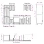 Mueble cocina Kalmar sonoma gris 7 pzas madera contrachapada de , Armarios de cocina - Ref: Foro24-3314777, Precio: 574,82 €,...