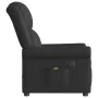 Sillón reclinable de masaje eléctrico negro brillante de , Sillones - Ref: Foro24-3303416, Precio: 242,92 €, Descuento: %