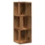 Mueble esquina madera contrachapada madera antigua 33x33x100 cm de , Taquillas y armarios de almacenamiento - Ref: Foro24-856...