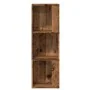 Mueble esquina madera contrachapada madera antigua 33x33x100 cm de , Taquillas y armarios de almacenamiento - Ref: Foro24-856...