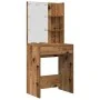 Juego de tocador con LED madera contrachapada madera vieja de , Tocadores para dormitorios - Ref: Foro24-3329187, Precio: 123...