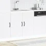 Mueble bajo fregadero Lucca madera contrachapada blanca de , Armarios de cocina - Ref: Foro24-853687, Precio: 77,75 €, Descue...
