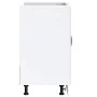 Mueble bajo fregadero Lucca madera contrachapada blanca de , Armarios de cocina - Ref: Foro24-853687, Precio: 77,75 €, Descue...