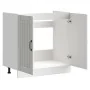 Mueble bajo fregadero Lucca madera contrachapada blanca de , Armarios de cocina - Ref: Foro24-853687, Precio: 77,75 €, Descue...