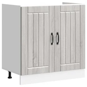 Panel para lavavajillas Lucca madera contrachapada sonoma gris de , Armarios de cocina - Ref: Foro24-853693, Precio: 79,84 €,...