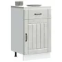 Mueble bajo de cocina Lucca madera contrachapada gris cemento de , Armarios de cocina - Ref: Foro24-853721, Precio: 86,68 €, ...