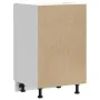 Mueble bajo de cocina Lucca madera contrachapada gris cemento de , Armarios de cocina - Ref: Foro24-853721, Precio: 86,68 €, ...