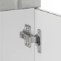 Mueble bajo de cocina Lucca madera contrachapada gris cemento de , Armarios de cocina - Ref: Foro24-853721, Precio: 86,68 €, ...