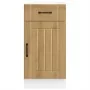 Mueble bajo de cocina Lucca roble artesanal de , Armarios de cocina - Ref: Foro24-853716, Precio: 77,66 €, Descuento: %
