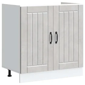 Mueble bajo fregadero Lucca madera reconstituida de , Armarios de cocina - Ref: Foro24-853691, Precio: 79,09 €, Descuento: %