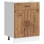 Mueble bajo de cocina Lucca madera vieja de , Armarios de cocina - Ref: Foro24-853735, Precio: 92,32 €, Descuento: %