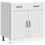 Mueble bajo de cocina Lucca madera de ingeniería blanca de , Armarios de cocina - Ref: Foro24-853737, Precio: 101,85 €, Descu...