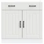 Mueble bajo de cocina Lucca madera de ingeniería blanca de , Armarios de cocina - Ref: Foro24-853737, Precio: 101,85 €, Descu...