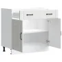 Mueble bajo de cocina Lucca madera de ingeniería blanca de , Armarios de cocina - Ref: Foro24-853737, Precio: 101,85 €, Descu...