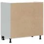 Mueble bajo de cocina Lucca madera de ingeniería blanca de , Armarios de cocina - Ref: Foro24-853737, Precio: 101,85 €, Descu...