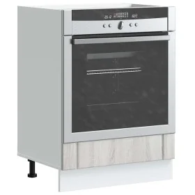 Armario de horno Lucca madera contrachapada sonoma gris de , Armarios de cocina - Ref: Foro24-853763, Precio: 64,15 €, Descue...