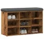 Banco zapatero madera de ingeniería madera vieja 82x32x50 cm von , Bänke für Hallen und Lager - Ref: Foro24-857623, Preis: 87...