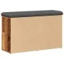 Banco zapatero madera de ingeniería madera vieja 82x32x50 cm von , Bänke für Hallen und Lager - Ref: Foro24-857623, Preis: 87...