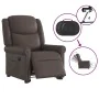 Sillón reclinable eléctrico marrón brillante de , Sillones - Ref: Foro24-3303423, Precio: 316,49 €, Descuento: %