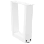 Patas para mesa de comedor forma V 2 uds blanco 40x(30-31,3) cm de , Patas para mesas - Ref: Foro24-4012605, Precio: 48,92 €,...