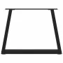Patas para mesa de comedor forma V 2 uds negro 50x(42-43,3) cm de , Patas para mesas - Ref: Foro24-4012548, Precio: 65,67 €, ...