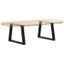 Patas para mesa de comedor forma V 2 uds negro 50x(42-43,3) cm de , Patas para mesas - Ref: Foro24-4012548, Precio: 65,67 €, ...