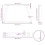 Patas para mesa de comedor forma V 2 uds negro 50x(42-43,3) cm de , Patas para mesas - Ref: Foro24-4012548, Precio: 65,67 €, ...