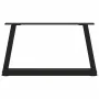 Patas para mesa de comedor forma V 2 uds negro 70x(30-31,3) cm de , Patas para mesas - Ref: Foro24-4012536, Precio: 66,34 €, ...