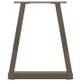 Patas mesa de comedor en forma de V 2 uds acero natural Acero de , Patas para mesas - Ref: Foro24-4012543, Precio: 51,36 €, D...