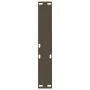 Patas mesa de comedor en forma de V 2 uds acero natural Acero de , Patas para mesas - Ref: Foro24-4012543, Precio: 51,36 €, D...